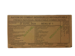 French Armed Forces RCIR 24 hour combat ration pack MRE